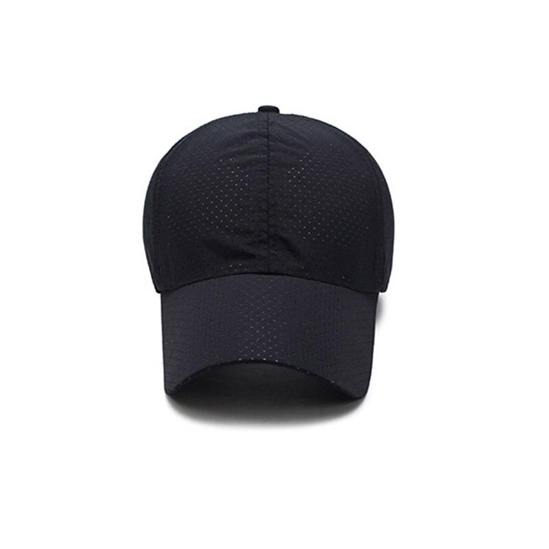 Breathable Mesh Baseball Cap For Men Women Solid Color Sunscreen Hat For Spring Summer 1