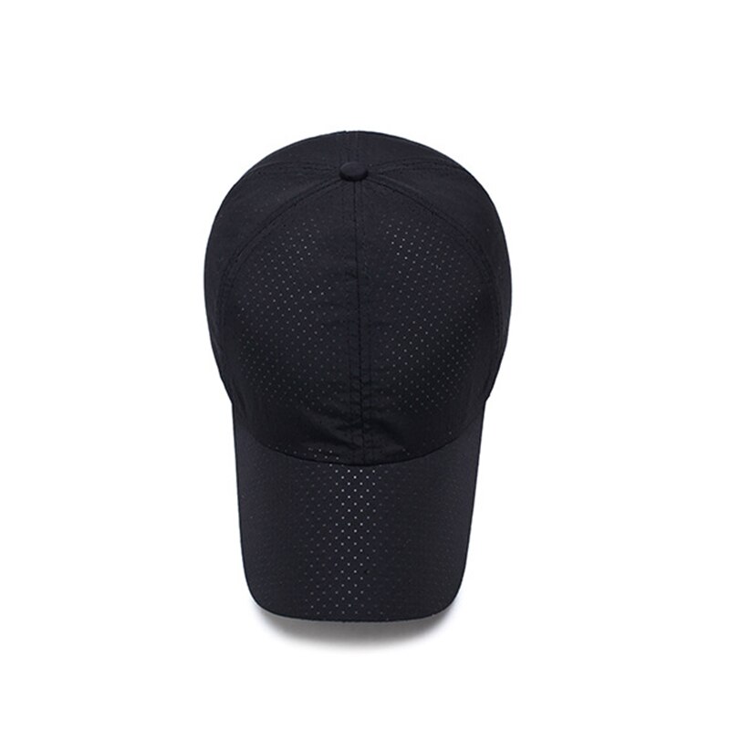 Breathable Mesh Baseball Cap For Men Women Solid Color Sunscreen Hat For Spring Summer 2