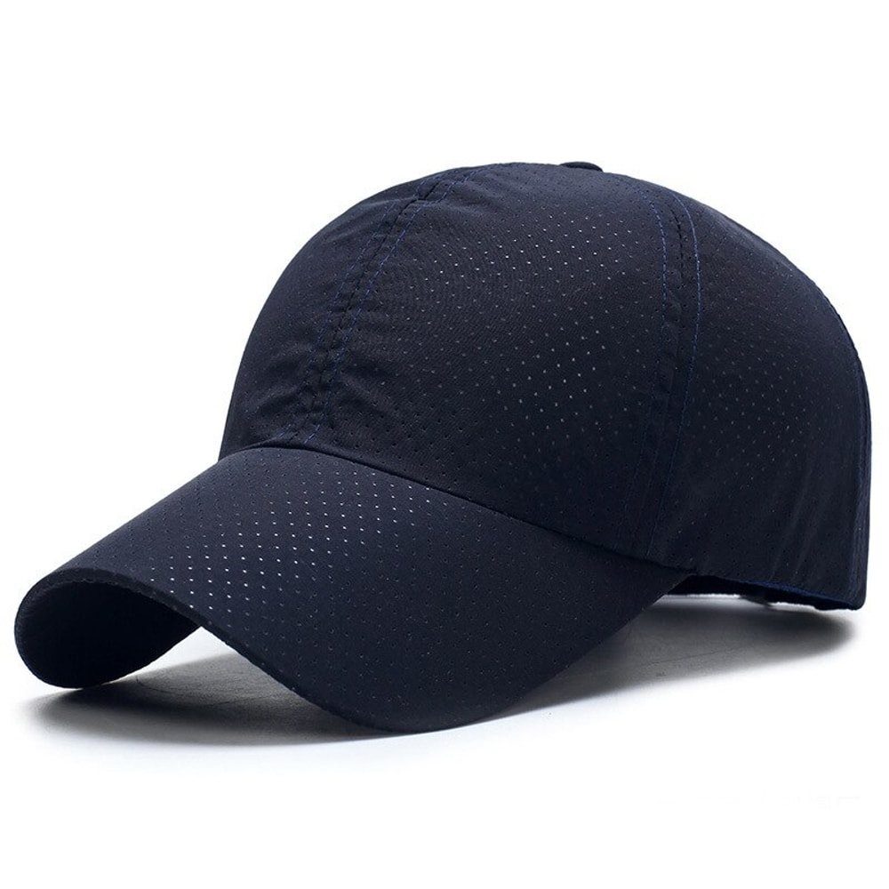 Breathable Mesh Baseball Cap For Men Women Solid Color Sunscreen Hat For Spring Summer 9