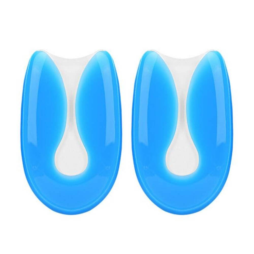 Silicone Gel Insoles For Foot Pain Relief Plantar Fasciitis Heel Spur Support Cushioned Shoe Pads 5