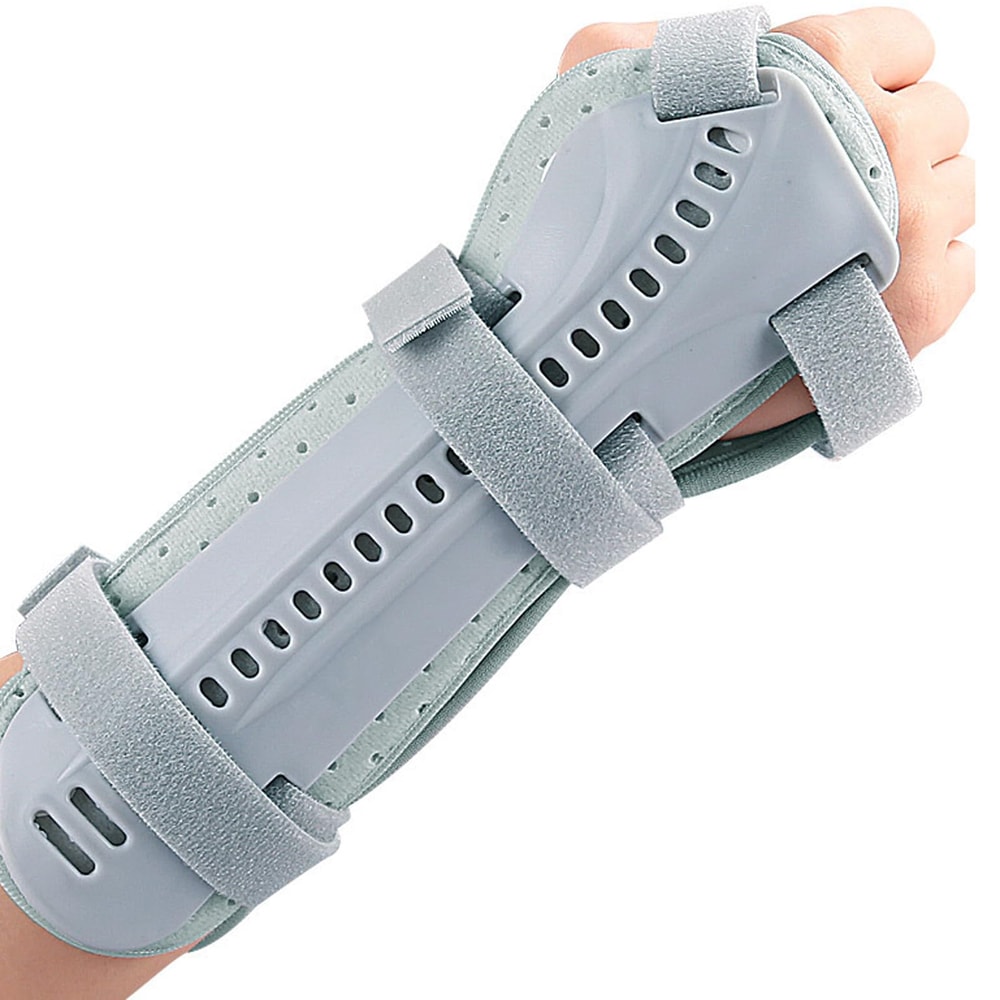 Forearm Wrist Support Brace, Breathable Splint for Pain Relief & Sports Injuries