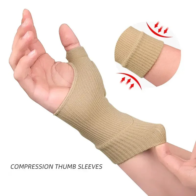 ComfortGrip Wrist Support Brace For Pain Relief Breathable Thumb Compression Gloves For Arthritis T 2