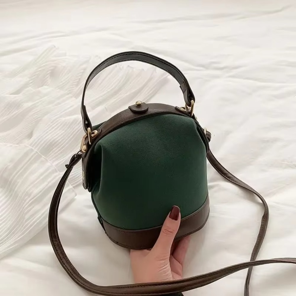 KoreanInspired Shoulder Bucket Bag Versatile Crossbody Fashion Handbag For Spring Summer 1