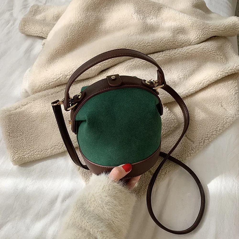 KoreanInspired Shoulder Bucket Bag Versatile Crossbody Fashion Handbag For Spring Summer 7