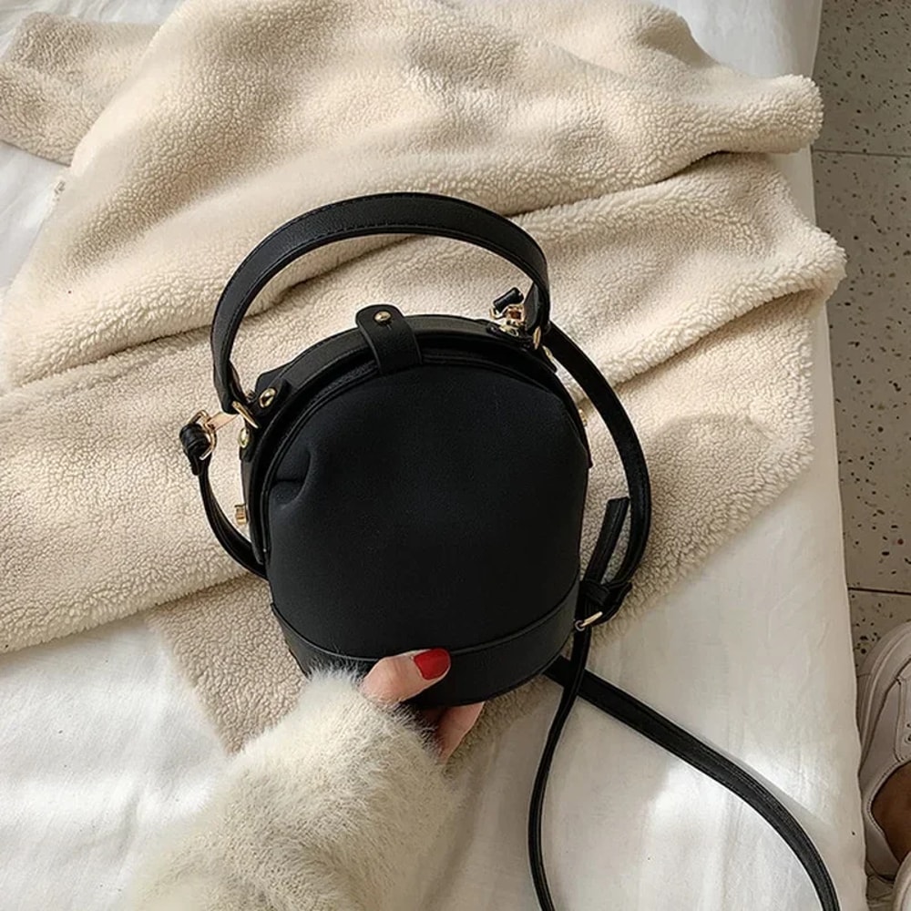 KoreanInspired Shoulder Bucket Bag Versatile Crossbody Fashion Handbag For Spring Summer 8