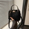 Chic Leopard Print Crossbody Bag For Women Retro Buckle Shoulder Tote 5