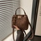 Chic Leopard Print Crossbody Bag For Women Retro Buckle Shoulder Tote 7
