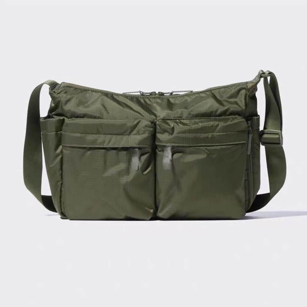 Women Canvas Shoulder Messenger Bag Large Capacity Crossbody Tote 5