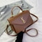 Soft Leather Crossbody Messenger Bag For Women Stylish Shoulder Handbag Everyday Use 3