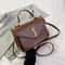 Soft Leather Crossbody Messenger Bag For Women Stylish Shoulder Handbag Everyday Use 4