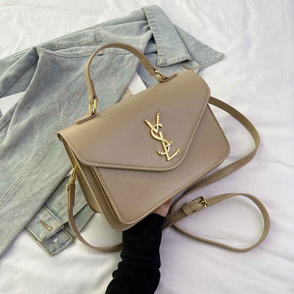 Soft Leather Crossbody Messenger Bag For Women Stylish Shoulder Handbag Everyday Use 5