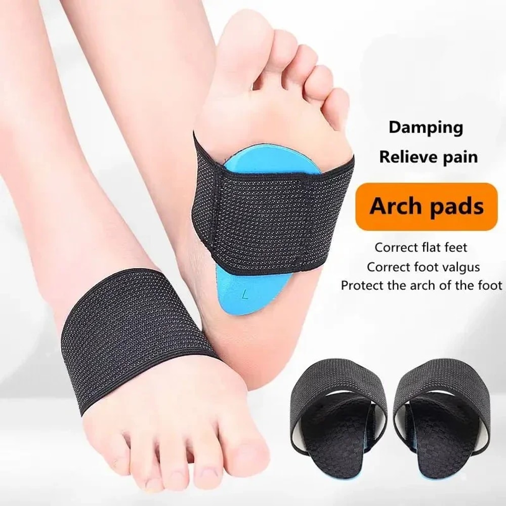 Orthopedic Arch Support Insoles For Flat Feet Pain Relief Shoe Inserts Men Women 1