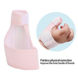 baby thumb brace splint, infant finger support stabilizer for sprain & fracture recovery