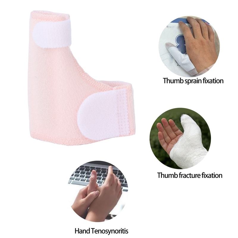 Baby Thumb Brace Splint, Infant Finger Support Stabilizer for Sprain & Fracture Recovery