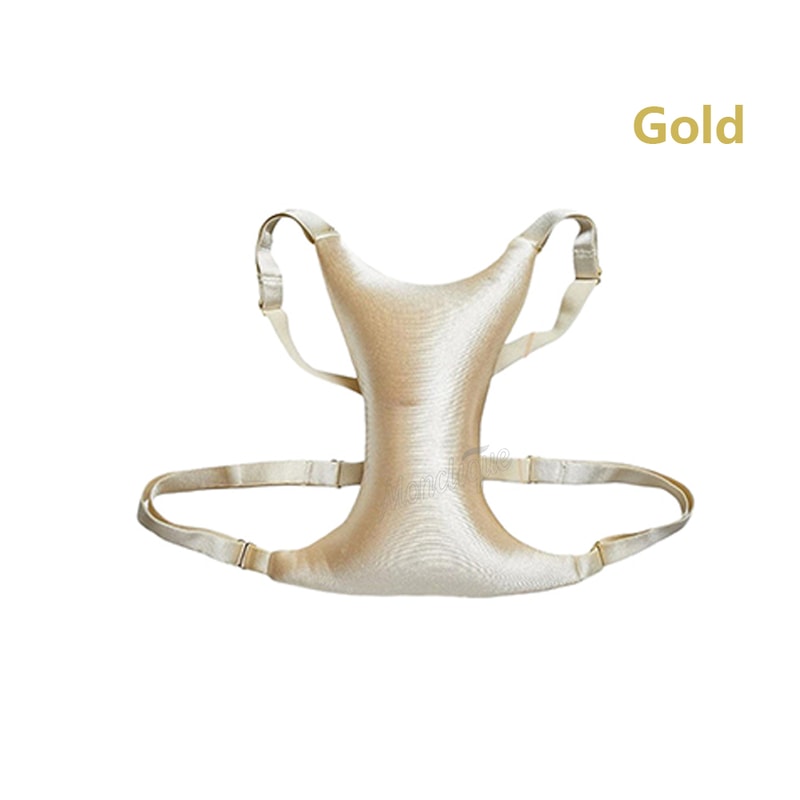 Premium Breast Support Pillow for Side Sleeping & Chest Anti-Wrinkle Care