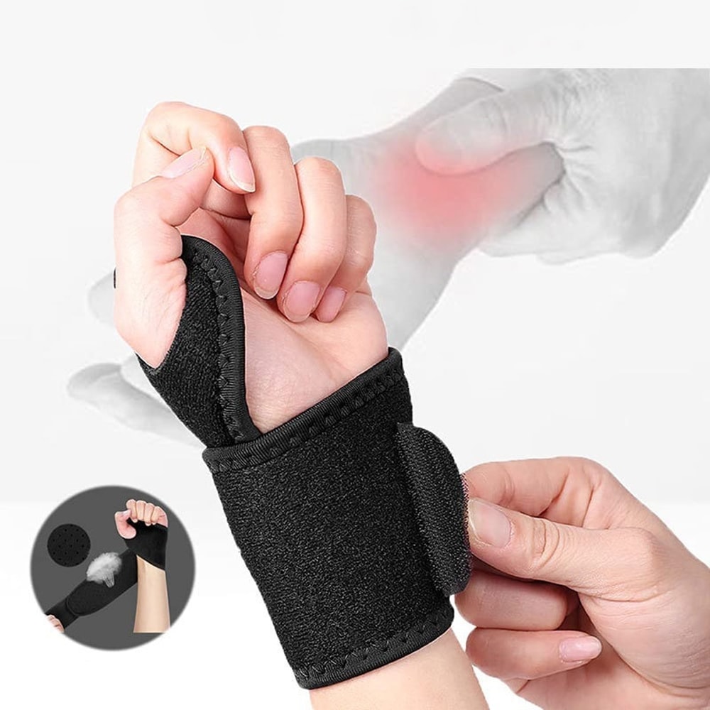Adjustable Wrist Brace For Carpal Tunnel Hand Support Right Left Hand 2