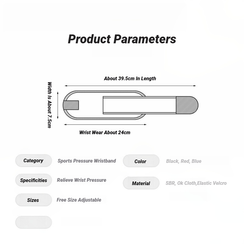 Adjustable Gym Wrist Support Straps Fitness Brace For Weightlifting Training 4