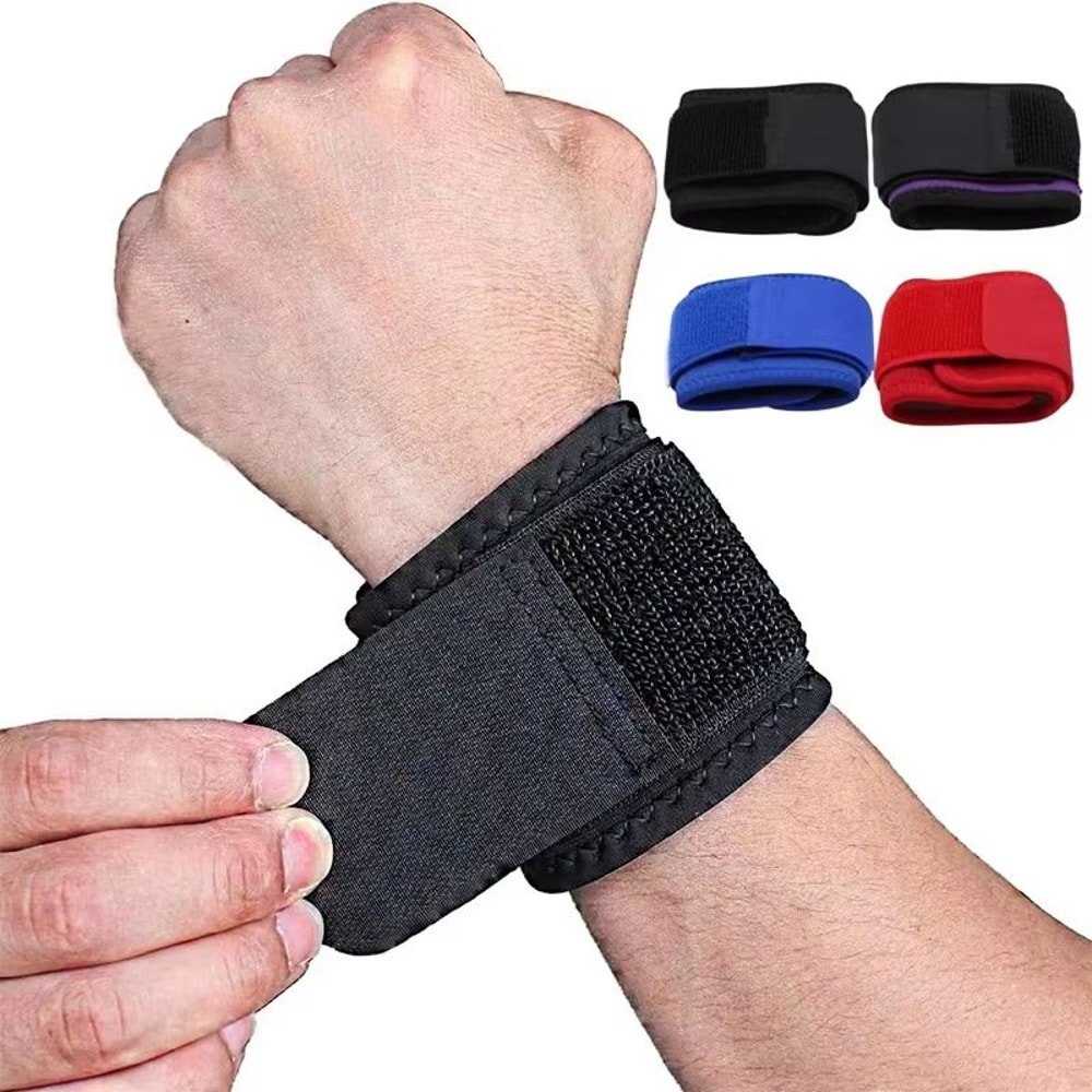 Adjustable Gym Wrist Support Straps Fitness Brace For Weightlifting Training 0