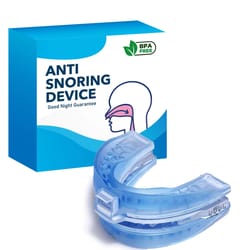 adjustable anti-snoring mouth guard for comfortable sleep