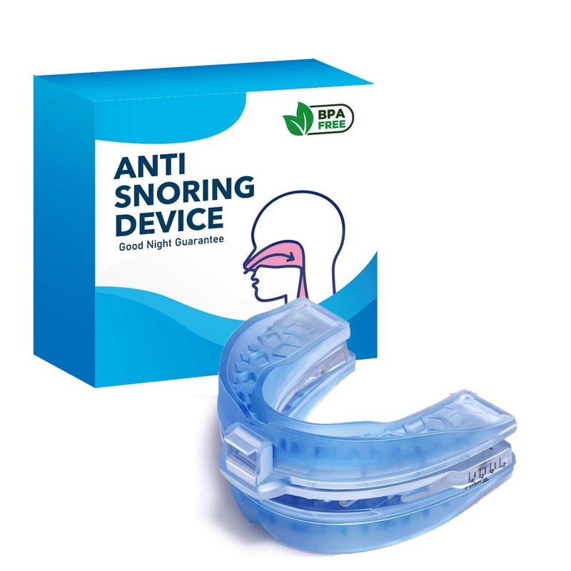 Adjustable AntiSnoring Mouth Guard For Comfortable Sleep 0
