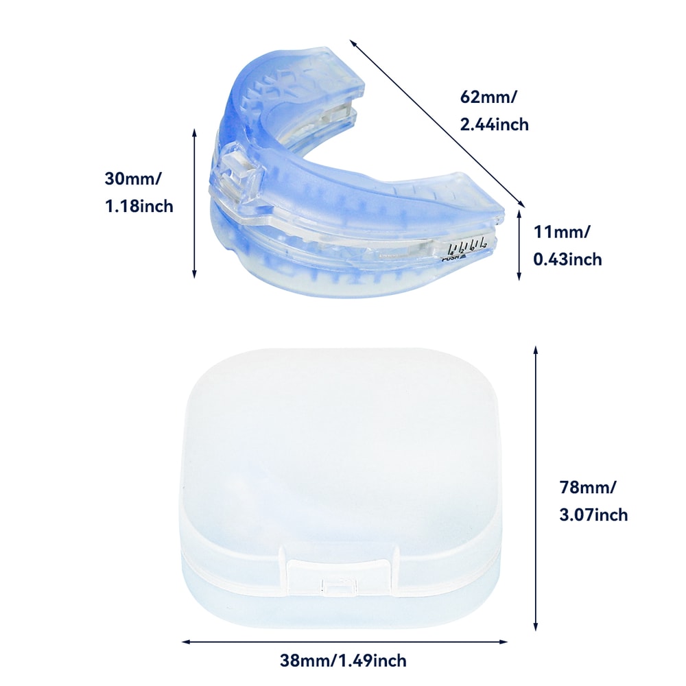 Adjustable AntiSnoring Mouth Guard For Comfortable Sleep 4