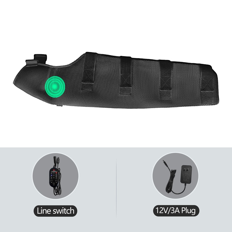 Advanced Thermal Arm Massager Vibration Brace For Shoulder Elbow Pain Relief 6