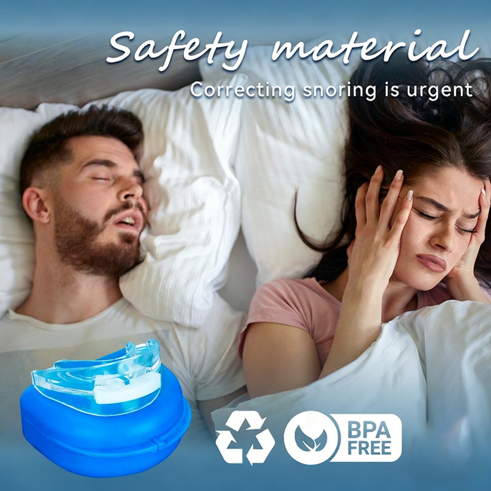 Adjustable Anti Snoring Mouthpiece Night Guard For Better Sleep Teeth Protection 2