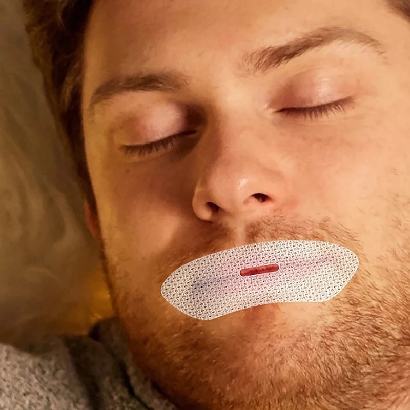 SilentSleep Mouth Tape Strips for Better Breathing & Snore-Free Nights