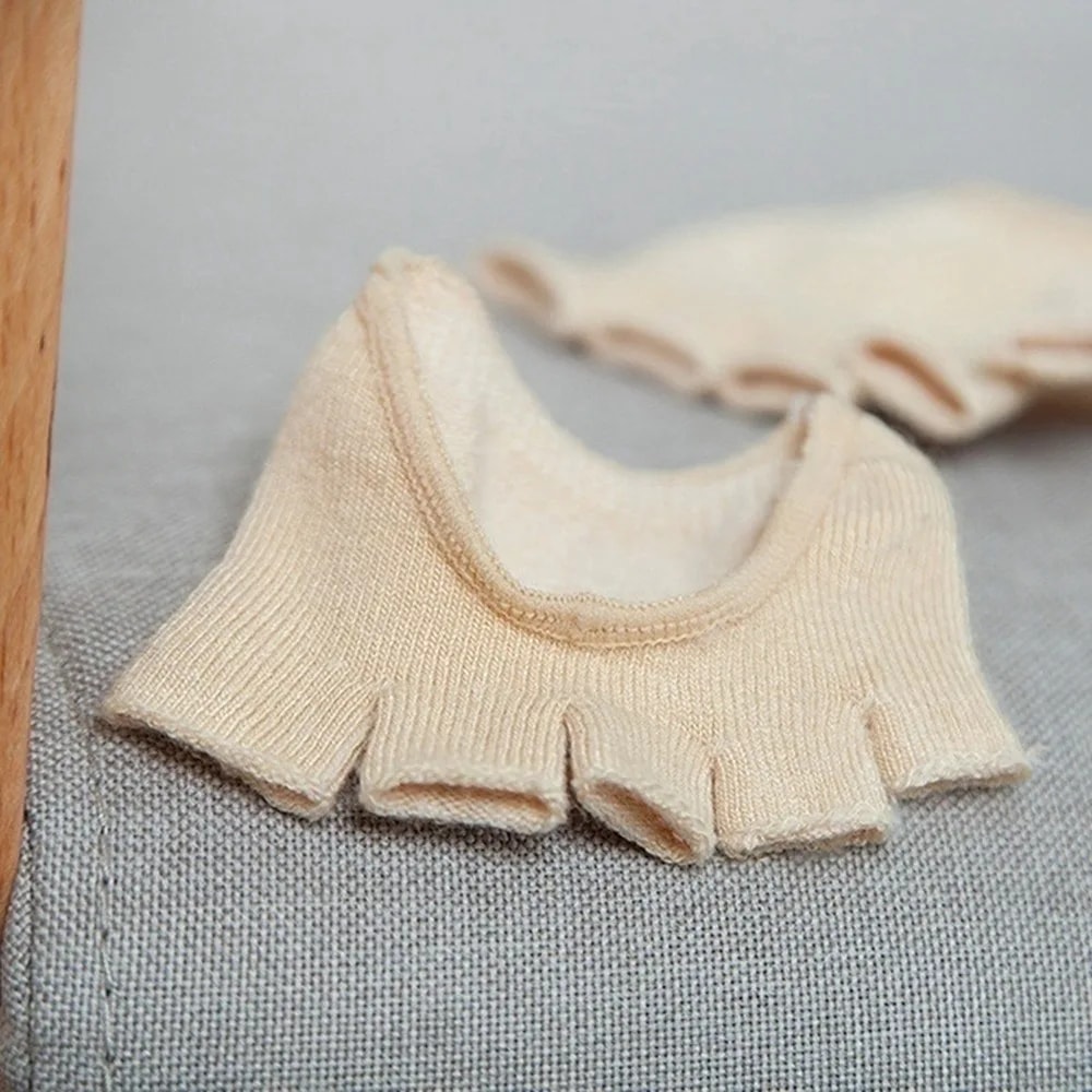 Toe Separator Socks For Foot Alignment Bunion Relief Half Toe Yoga Comfort Socks 2