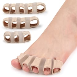 silicone bunion corrector toe separator for hallux valgus relief