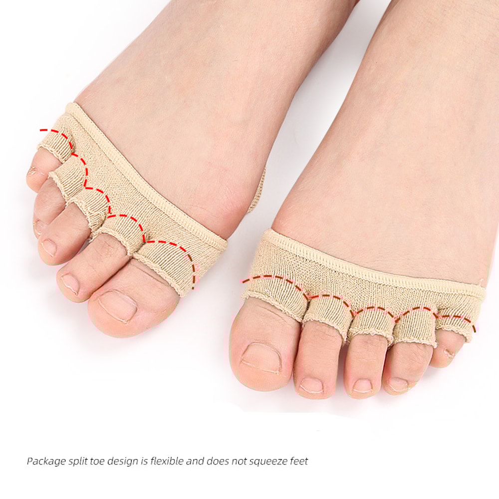 Toe Separator Socks Bunion Corrector Sleeve for Foot Alignment Support