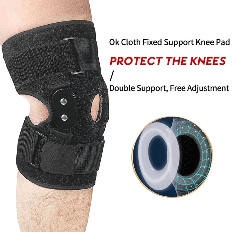 Adjustable Hinged Knee Brace For Meniscus Tear Support Pain Relief 1