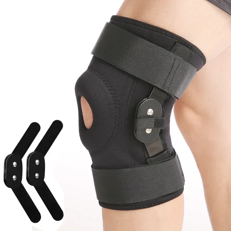 Adjustable Hinged Knee Brace For Meniscus Tear Support Pain Relief 5
