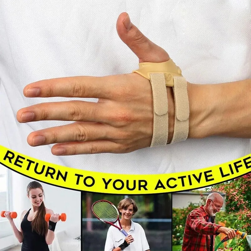 Thumb Brace Support Splint For Arthritis Pain Relief Tendonitis Stability 5