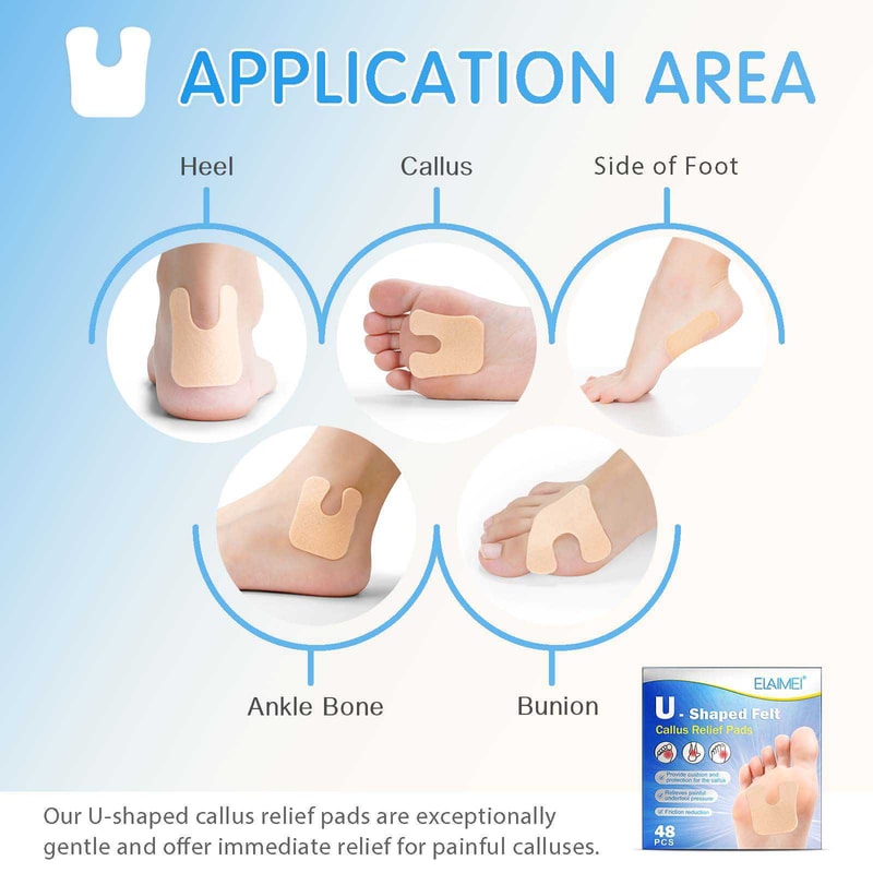 Callus Cushions Foot Pain Relief Pads Anti Callus Protection For Daily Comfort 1
