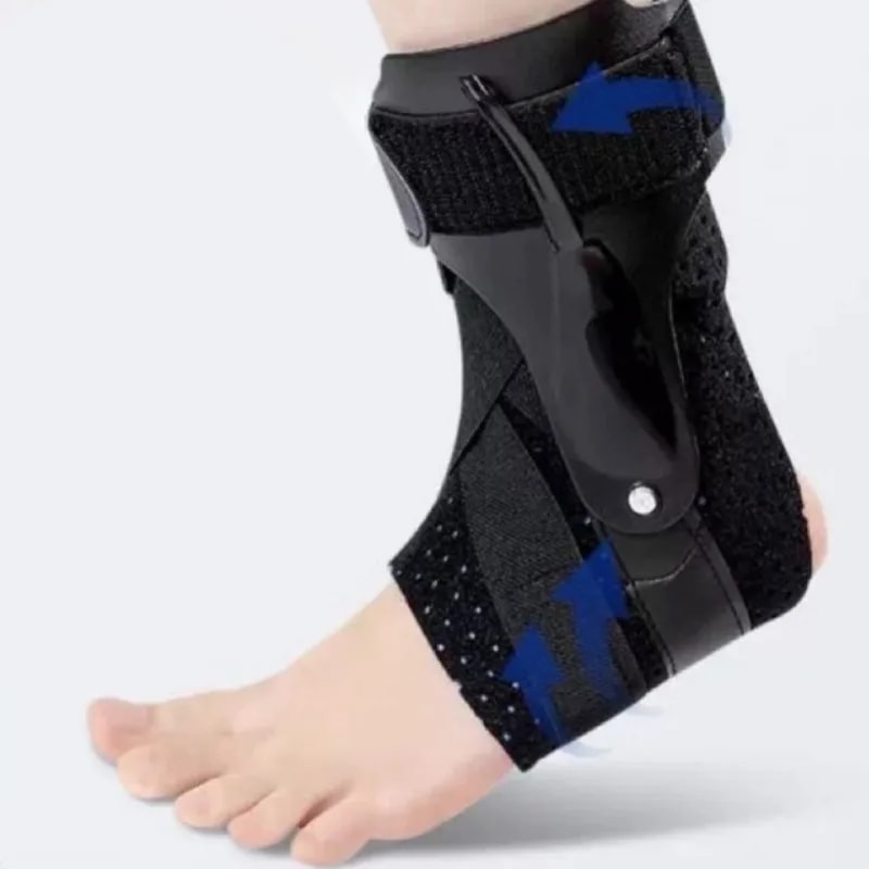 Ankle Support Brace With Side Stabilizers For Sprains Tendonitis Injury Recovery 2