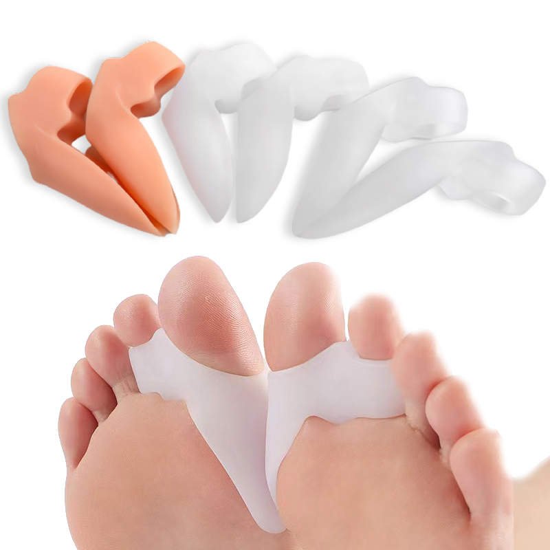 Comfort Gel Hammer Toe Corrector Bunion Guard Toe Separator Pair 2