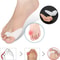 Comfort Gel Hammer Toe Corrector Bunion Guard Toe Separator Pair 3