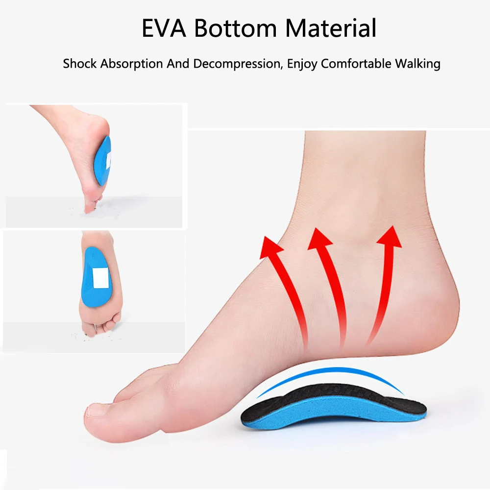 Comfort Plantar Fasciitis Insoles With Arch Support Insoles For Flat Feet Relief 5