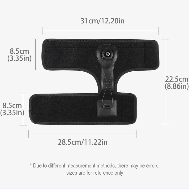 Adjustable Foot Drop Brace Ankle Support Orthosis With AntiSlip Stabilizer 5