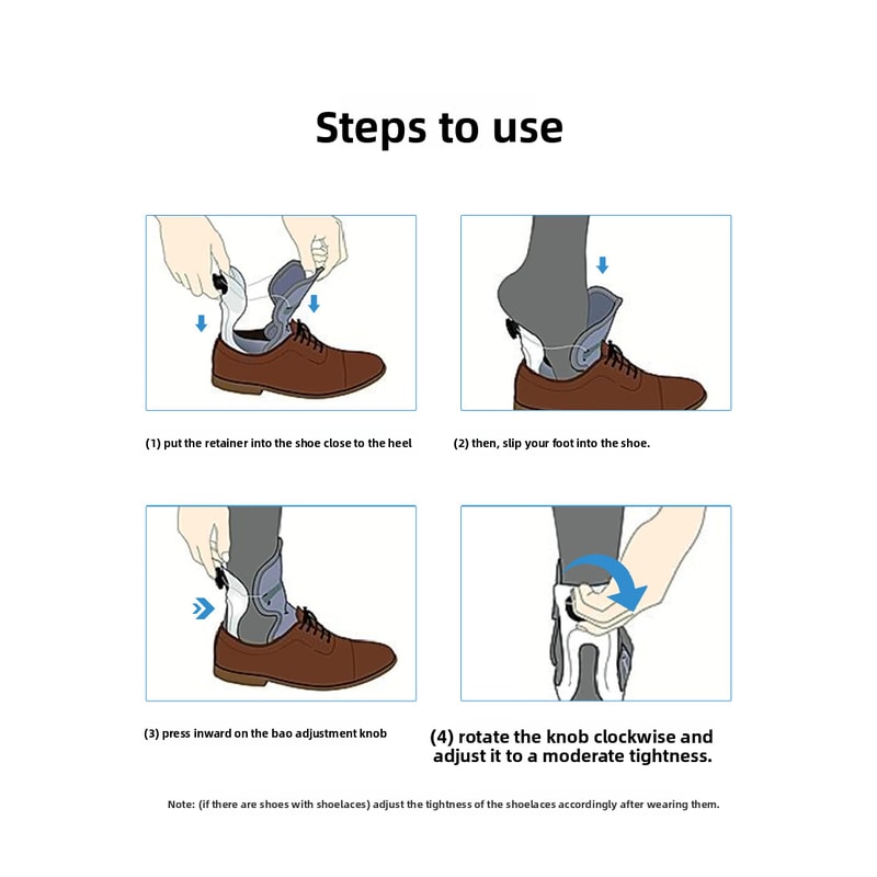 Adjustable Ankle Foot Orthosis For Stroke Rehabilitation And Drop Foot Support 4