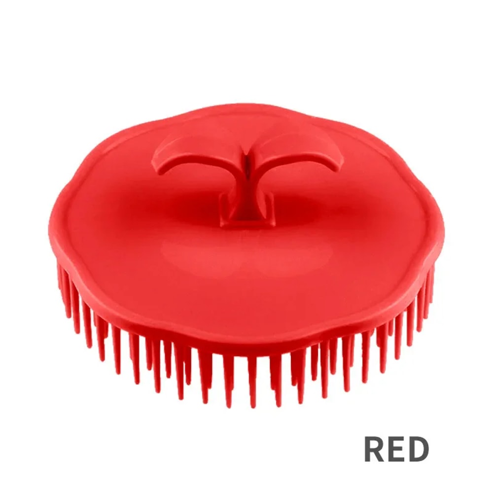Silicone Scalp Massager Brush For Deep Clean Relaxing Hair Care 5