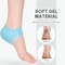Silicone Heel Protectors for Cracked Heel Repair & Heel Pain Relief Socks