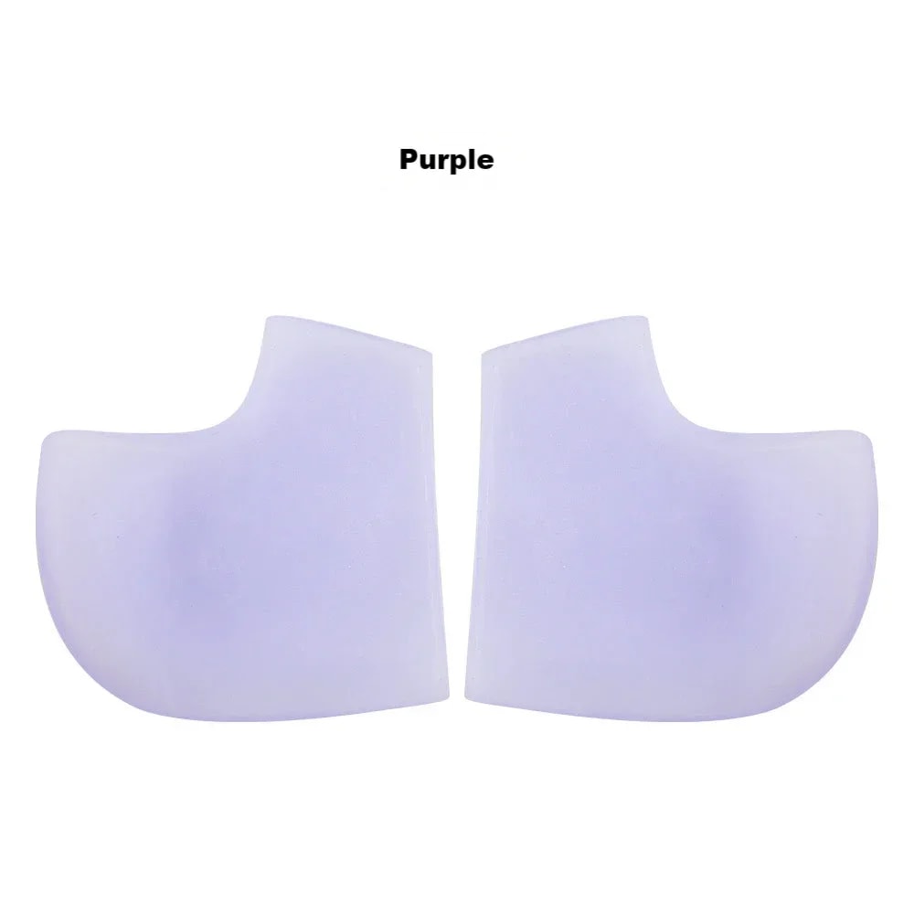 Silicone Heel Protectors for Cracked Heel Repair & Heel Pain Relief Socks