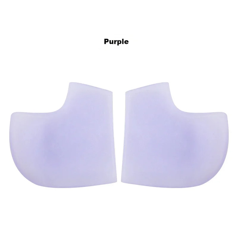 Silicone Heel Protectors for Cracked Heel Repair & Heel Pain Relief Socks