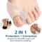 Bunion Relief Toe Corrector Set Soft Night Splint for Big Toe Alignment