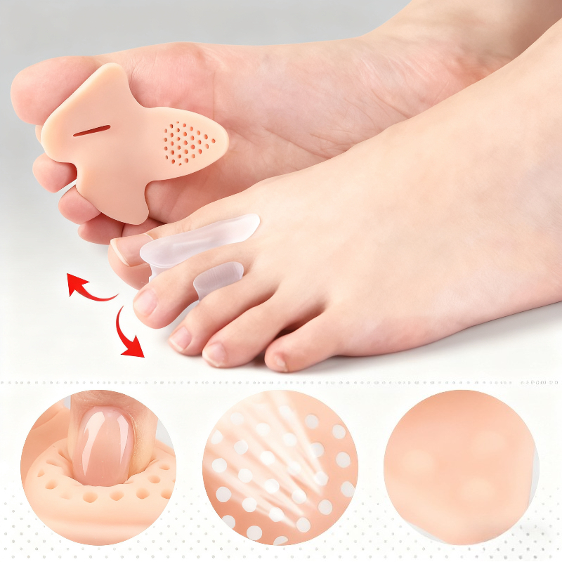 Comfort Toe Separator Bunion Relief Pad With Cushioned Forefoot Support 3