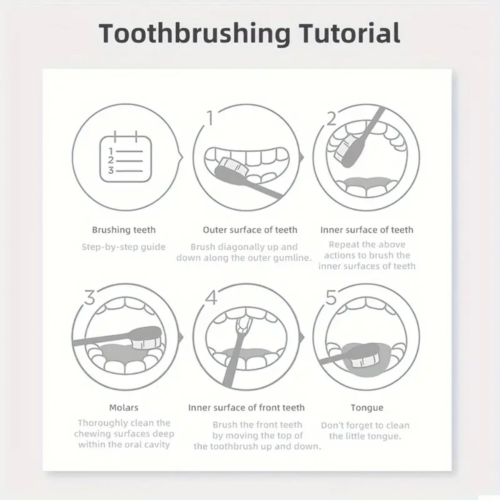 Purple Teeth Whitening Powder For Deep Clean Stain Removal Travel Use 3