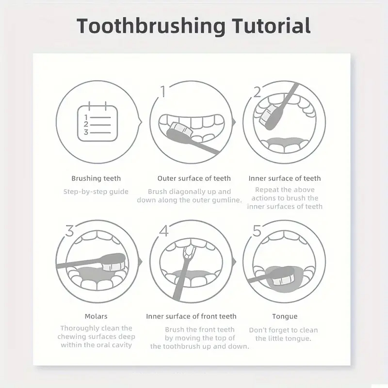 Purple Teeth Whitening Powder For Deep Clean Stain Removal Travel Use 3