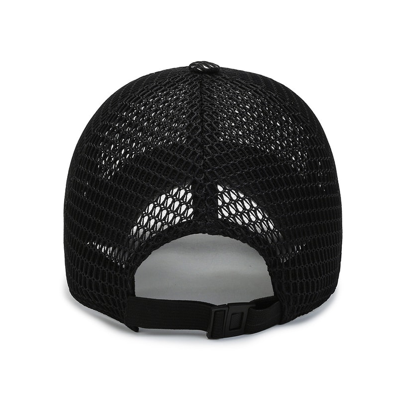 Breathable Men Mesh Baseball Cap Summer Snapback Trucker Hat For Outdoor Comfort 2